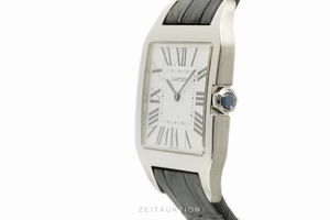 Cartier Santos Dumont 18 ct white gold manual winding Kal. 430MC Ref. 2651