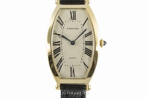 Cartier Tonneau 18 ct gold manual winding Kal. 78-1 Ref. 594-91