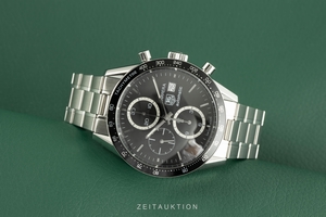 Tag Heuer Carrera chronograph steel automatic Kal. 16 Ref. CV2010