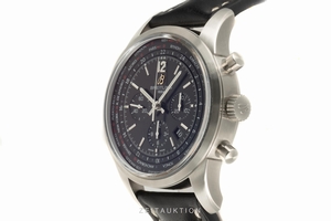 Breitling Transocean chronograph steel automatic Kal. B05 Ref. AB0510
