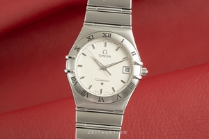 Omega Constellation steel quartz Kal. 1532 Ref. 1512.30.00, 396.1201