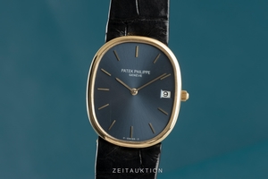 Patek Philippe Ellipse 18 ct gold quartz Kal. E23C Ref. 3788