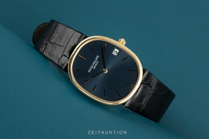Patek Philippe Ellipse 18 ct gold quartz Kal. E23C Ref. 3788