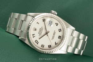 Rolex Datejust steel / white gold automatic Kal. 3135 Ref. 16234