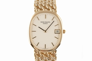 Patek Philippe Ellipse 18 ct gold quartz Kal. E23C Ref. 3788/17