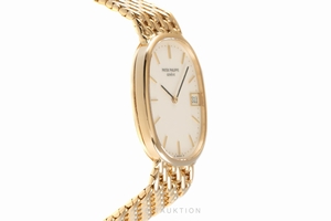 Patek Philippe Ellipse 18 ct gold quartz Kal. E23C Ref. 3788/17