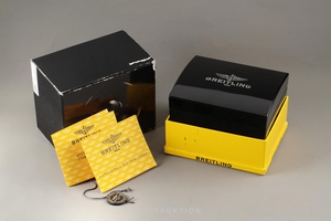 Breitling Montbrillant chronograph steel manual winding Kal. B48 Ref. A48330