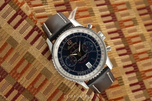 Breitling Montbrillant chronograph steel manual winding Kal. B48 Ref. A48330