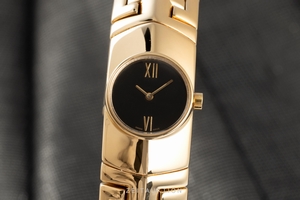 Bvlgari Gianni 18 ct gold quartz