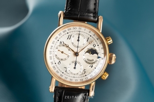 Chronoswiss Lunar chronograph 18 ct gold automatic Kal. C.755 Ref. CH7521R
