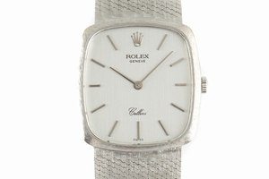 Rolex Cellini 18 ct white gold manual winding Kal. 1600 Ref. 4096