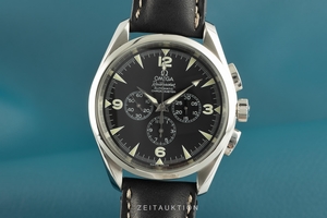 Omega Railmaster chronograph steel automatic Kal. 3205 Ref. 2812.52.37, 178.1110