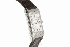 Jaeger-LeCoultre Reverso steel quartz Kal. 657 Ref. 252.8.47
