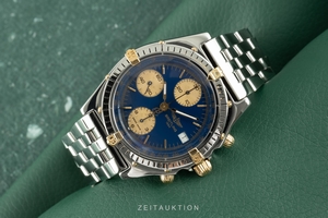 Breitling Chronomat chronograph gilt steel automatic Kal. B13 Ref. 81.950/B13047