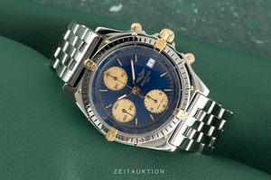 Breitling Chronomat chronograph gilt steel automatic Kal. B13 Ref. 81.950/B13047