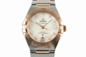 Omega Constellation steel / gold automatic Kal. 8700 Ref. 131.20.29.20.55.001