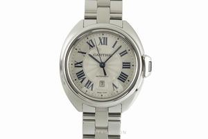Cartier Cle steel automatic Kal. 077 Ref. WSCL0005, 3867