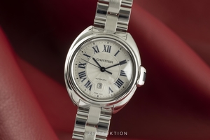 Cartier Cle steel automatic Kal. 077 Ref. WSCL0005, 3867