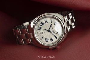 Cartier Cle steel automatic Kal. 077 Ref. WSCL0005, 3867