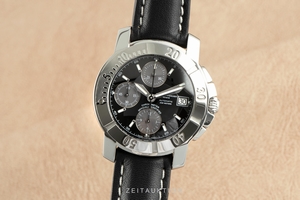 Baume & Mercier Capeland chronograph steel automatic Kal. BM 13750 Ref. 65352