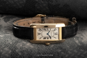 Cartier Tank Americaine 18 ct gold quartz Kal. 157 Ref. 2482