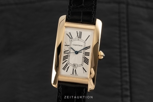 Cartier Tank Americaine 18 ct gold automatic Kal. 500MC Ref. 2329