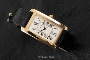 Cartier Tank Americaine 18 ct gold automatic Kal. 500MC Ref. 2329