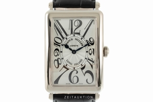 Franck Muller Long Island 18 ct white gold quartz Kal. 032 Ref. 1000 QZ