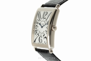 Franck Muller Long Island 18 ct white gold quartz Kal. 032 Ref. 1000 QZ