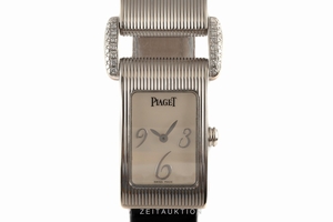Piaget Protocol 18 ct white gold quartz Kal. 57P Ref. 5322