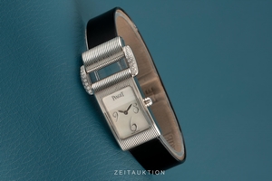 Piaget Protocol 18 ct white gold quartz Kal. 57P Ref. 5322