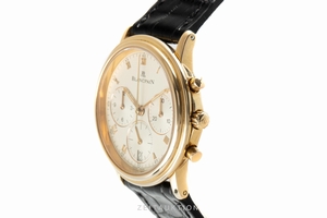 Blancpain Villeret chronograph 18 ct gold automatic Kal. 1185
