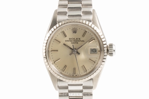 Rolex Lady Date 18 ct white gold automatic Kal. 1160 Ref. 6516