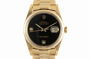 Rolex Datejust 18 ct gold automatic Kal. 3035 Ref. 16018