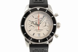 Breitling Superocean chronograph steel automatic Kal. B23 Ref. A23370
