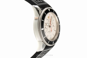Breitling Superocean chronograph steel automatic Kal. B23 Ref. A23370