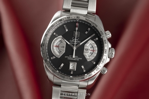 Tag Heuer Carrera chronograph steel automatic Kal. 17 Ref. CAV511A
