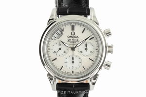 Omega De Ville chronograph steel automatic Kal. 3313 Ref. 4878.70.36