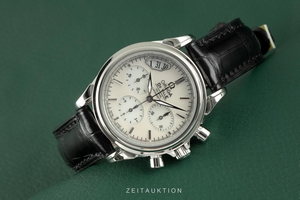 Omega De Ville chronograph steel automatic Kal. 3313 Ref. 4878.70.36