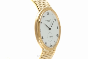 Patek Philippe Calatrava 18 ct gold manual winding Kal. 215 Ref. 3919/5
