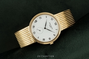 Patek Philippe Calatrava 18 ct gold manual winding Kal. 215 Ref. 3919/5