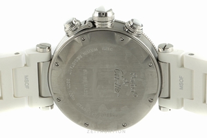 Cartier Pasha chronograph steel quartz Kal. 7101 Ref. 3129