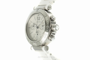 Cartier Pasha chronograph steel quartz Kal. 7101 Ref. 3129