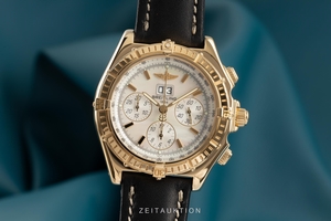 Breitling Crosswind chronograph 18 ct gold automatic Kal. B44 Ref. K44355
