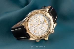 Breitling Crosswind chronograph 18 ct gold automatic Kal. B44 Ref. K44355