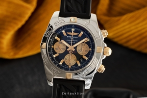 Breitling Chronomat chronograph steel / gold automatic Kal. B01 Ref. IB0110