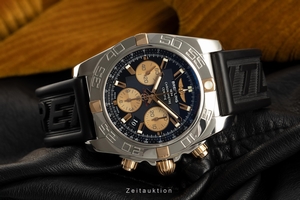 Breitling Chronomat chronograph steel / gold automatic Kal. B01 Ref. IB0110