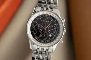 Breitling Montbrillant chronograph steel automatic Kal. B41 Ref. A41370