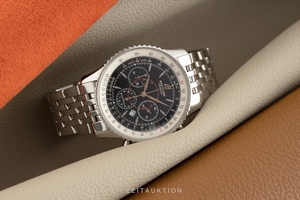 Breitling Montbrillant chronograph steel automatic Kal. B41 Ref. A41370