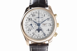 Longines Master Collection chronograph 18 ct red gold automatic Kal. L678.2 Ref. L2.673.8